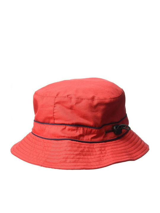 Banz Palarie Copii Bucket Tesatura Cu Protectie Solara Roșie