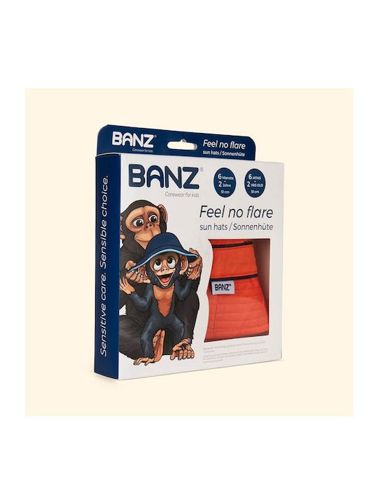 Banz Kinderhut Eimer Stoff Sonnenschutz Orange