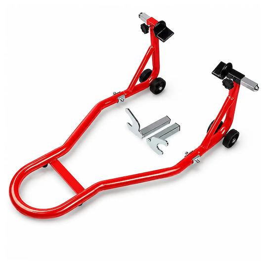 Suport universal față spate pentru motocicletă Zola suportă 450 kg reglabil 355 mm ridicare oțel