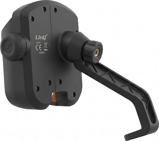 Linq Handyhalterung Rückspiegel Scooter Motorrad 360° Schutzpads Schwarze