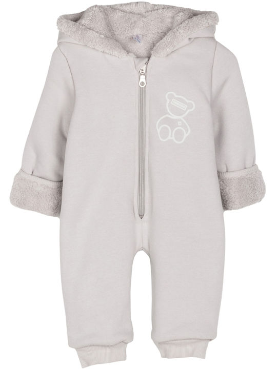 Dreams by Joyce Сив Сив Костюм за бебета Dreamy Grey