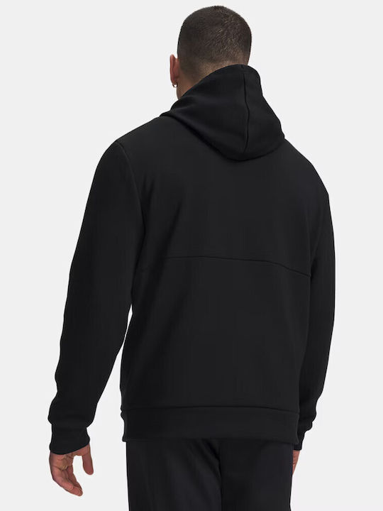 Under Armour Суитшърт Черен с Качулка