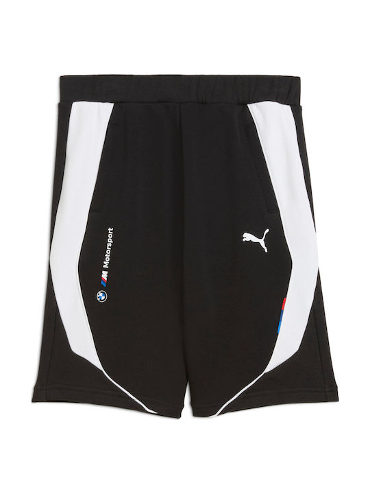 Pantaloni scurți/bermude sport pentru copii Bmw Mms Negru