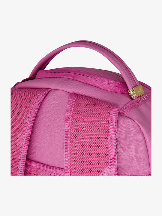 Sprayground Pink Ghost Drip Ученическа раница Розова