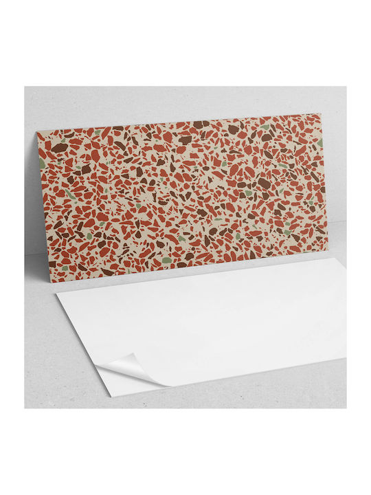 Wandsticker Vinyl Panel Jugendzimmer 120x60 cm Abstraktes Steinen Muster
