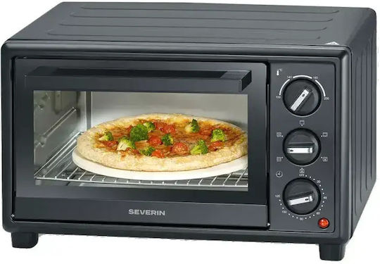 Severin Electric Countertop Oven 20lt No Burners Grey