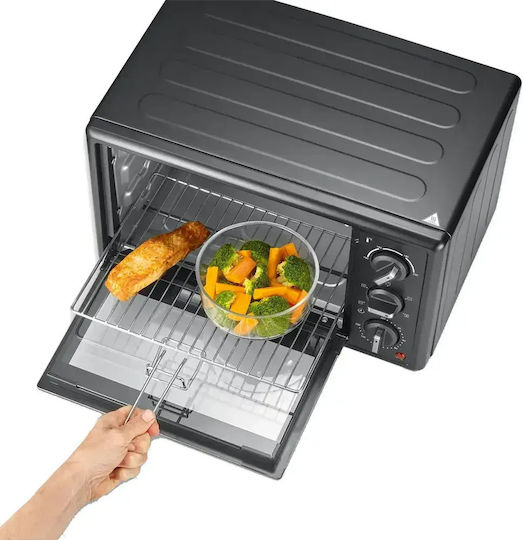Severin Electric Countertop Oven 20lt No Burners Grey
