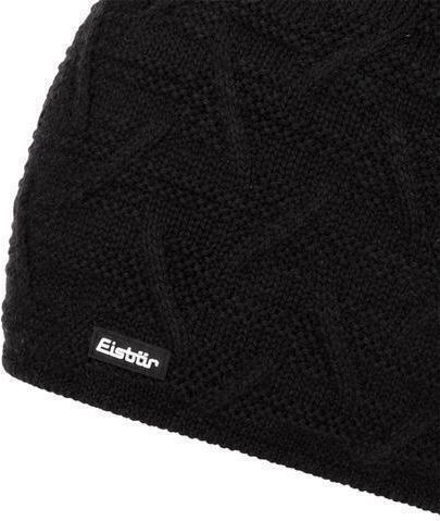Lux Beanie Damen Strickmütze in Schwarz