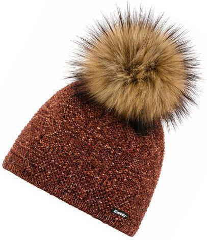 Lux Beanie Damen Strickmütze in Roter Farbe