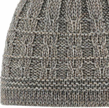 Beanie Unisex Σκούφος Πλεκτός σε Γκρι χρώμα