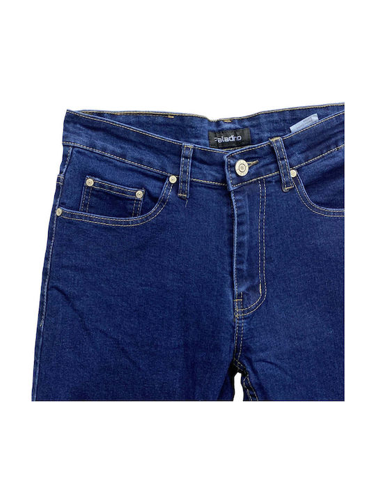 Men's Stretch Blue Jeans Pants