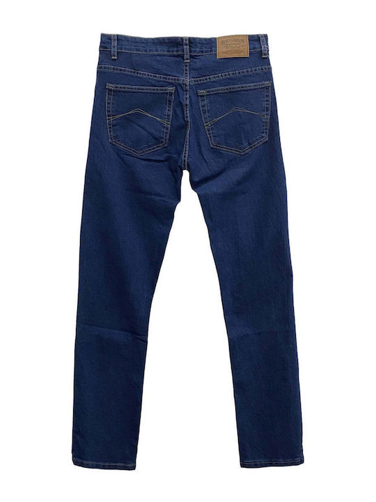 Men's Stretch Blue Jeans Pants