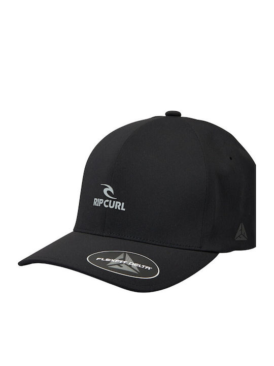 Rip Curl Vaporcool Delta Flexfit Hat Black-1crmhe-black