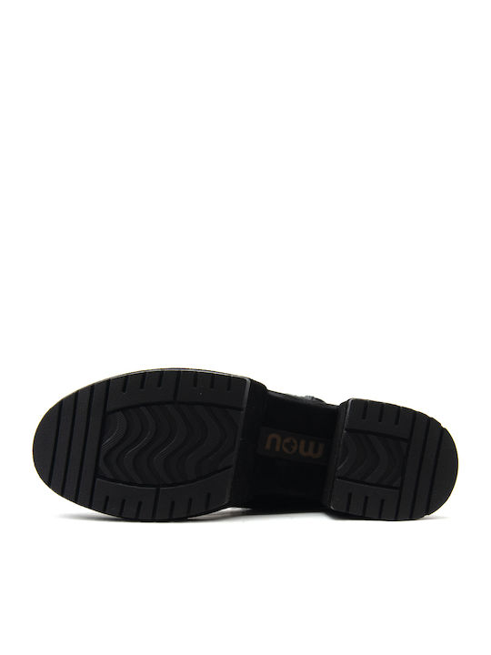 Suede Γυναικεία Μποτάκια Μαύρα
