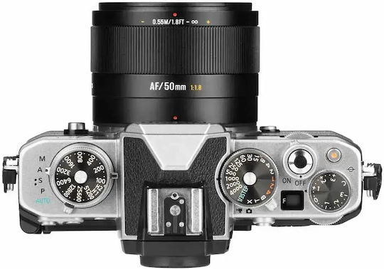 7artisans Crop Kameraobjektiv LITE AF 50mm f/1.8 Festbrennweite für Nikon Z Berg Schwarz