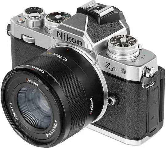 7artisans Crop Kameraobjektiv LITE AF 50mm f/1.8 Festbrennweite für Nikon Z Berg Schwarz