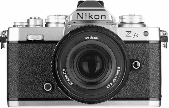 7artisans Crop Kameraobjektiv LITE AF 50mm f/1.8 Festbrennweite für Nikon Z Berg Schwarz