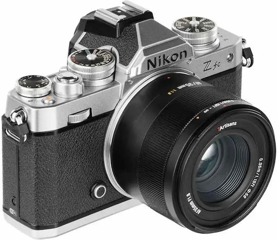7artisans Crop Kameraobjektiv LITE AF 35mm f/1.8 Festbrennweite für Nikon Z Berg Schwarz