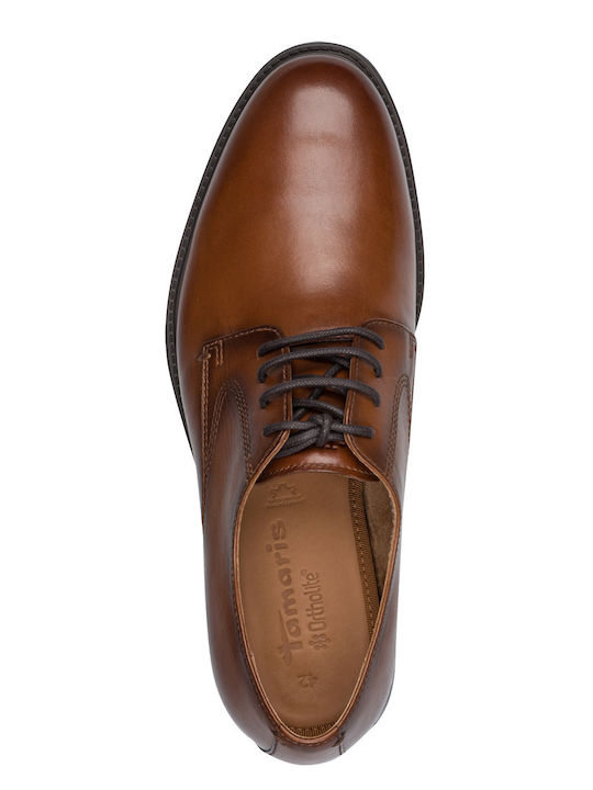 Leather Men's Casual Shoes Tabac Brown