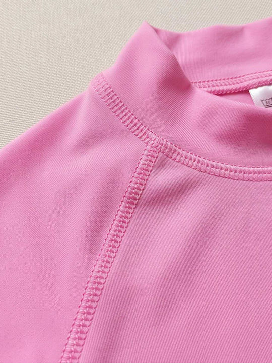 Crool Kids Swimwear Rashguard Pink Fluo