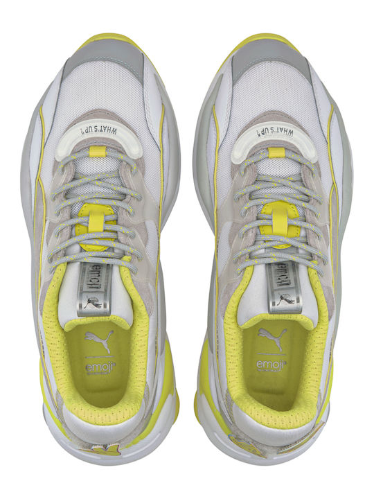 RS-2K X Emoji Adidași Chunky Albi