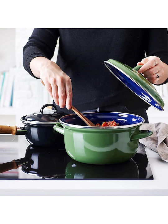 Deep Stainless Steel Pot 3.3lt / 22cm