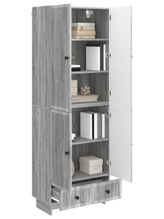 Biblioteci Gri (2 buc) 66x34.5x1 cm