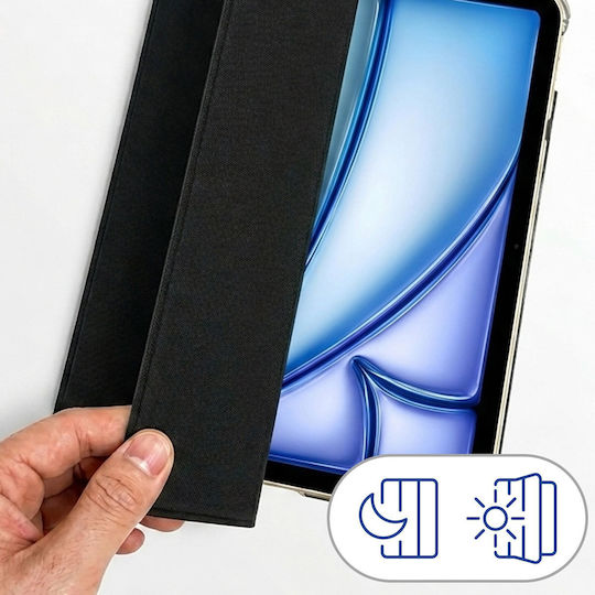 3MK Flip Cover Ανθεκτική Μαύρη (Ipad A17 Pro (6/7))
