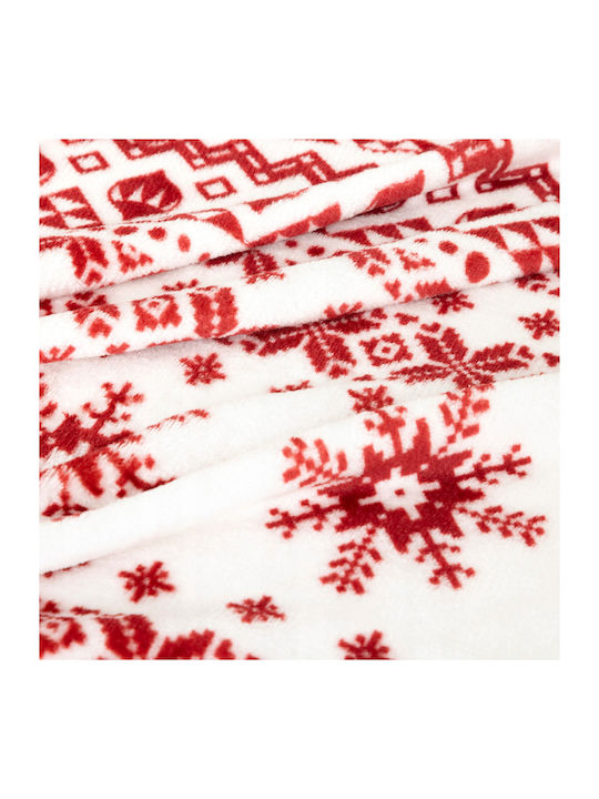 Atmosphera Sofa Blanket 130x180cm Red