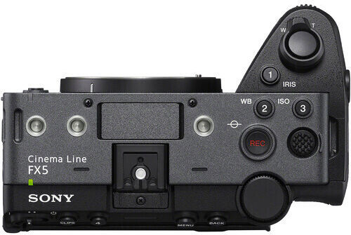 Sony Camcorder FX5 Cinema Line @ 120fps CMOS Sensor Memory Card Storage ILMEFX5BB.CEC