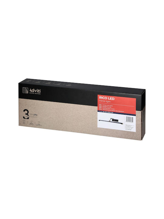 Orno Lumină de Perete Negru 40.5cm