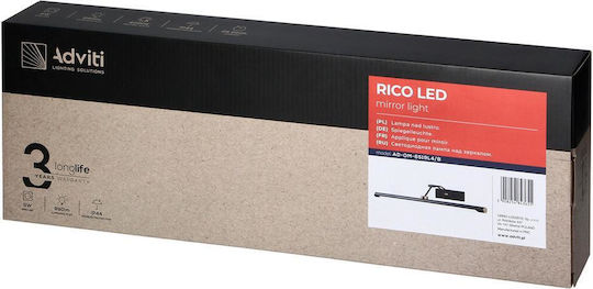 Orno Leuchte Wand Schwarz 40.5cm