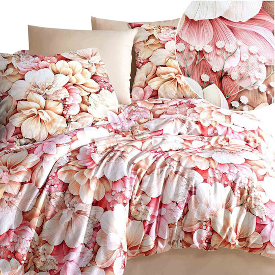 Darymex Doppelt Bettbezüge 200x220cm Rosa Darymex Doppelt Bettbezüge 200x220cm Rosa