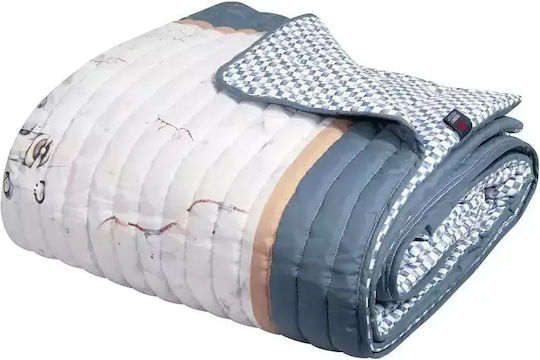 Greenwich Polo Club 8852 Βρεφικό Κουβερλί Microfiber Grey 110x150cm