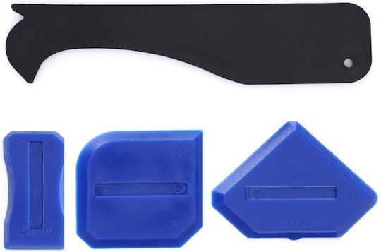Set 4 Spatule Tagred Ta4137 Pentru Netezirea Îmbinărilor Din Silicon