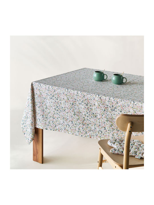 Kentia Cotton Tablecloth Fiorita Multi 140x180cm