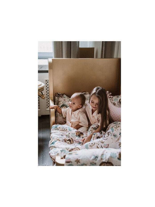 La Millou Duvet Crib Vintage Meadow Multicolour 80x100cm