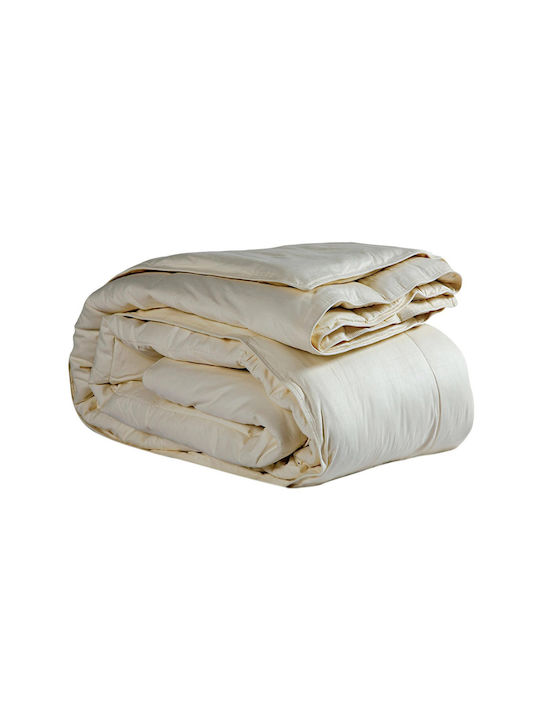 Nef-Nef Homeware Пухено одеяло За Количка Памук Бял 110x150см