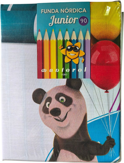 Manterol Casa Jfn Junior Set Cearceaf Pentru Copii Multicolor 90x200cm