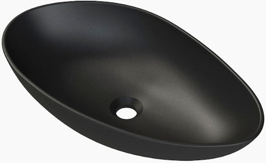 Cerastyle Olive Επικαθήμενος Νιπτήρας Πορσελάνης 60x30x14.5cm Cerastyle Olive Επικαθήμενος Νιπτήρας Πορσελάνης 60x30x14.5cm