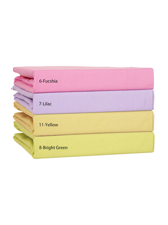 Anna Riska Prestige Baby Pillowcase From 100% Cotton Fuchsia 30x40cm