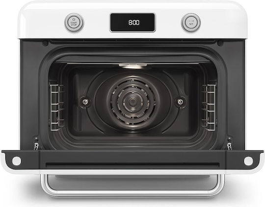 Smeg Електрически Фурна За Готвене 30л Без Горелки С Въздух Бяла