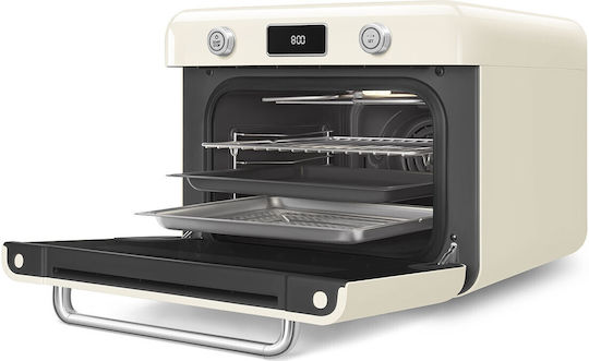 Smeg Комби Електрически Фурна За Готвене Без Горелки С Въздух Бежова