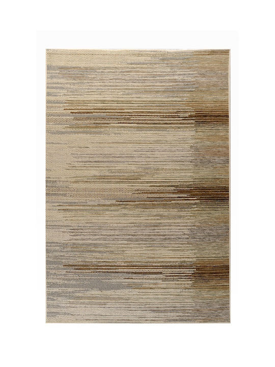 Tzikas Carpets Kemet Set Modern Covoare pentru dormitor Bej 390-0-335-71002-105 3buc