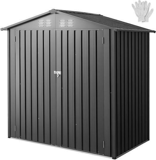 Metallische Gartenhaus 1.86x1.21x1.84m