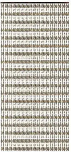 Chios Hellas Cortină de Ușă Transparentă 100x220cm E-KO104