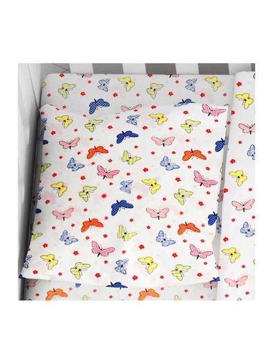 Dimcol Butterfly Kids Cotton Pillowcase 35x45cm 49 Multi