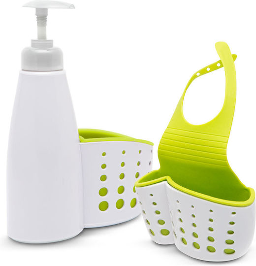 Suport pentru burete din plastic gri