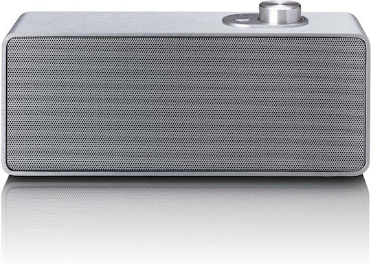 Lenco Ηχείο Bluetooth 7W Ασημί WTVS-100