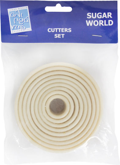 Sugar World Cookie Cutter Round Plastic